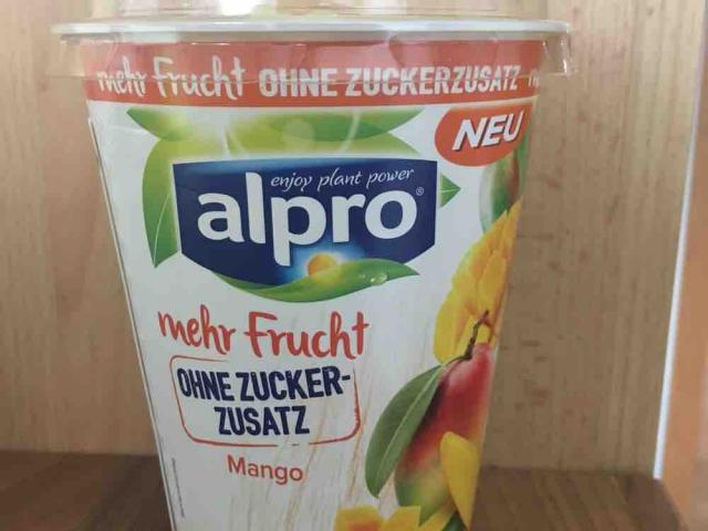 alpro Joghurt Mango ohne Zuckerzusatz von LaLuna1987 | Hochgeladen von: LaLuna1987