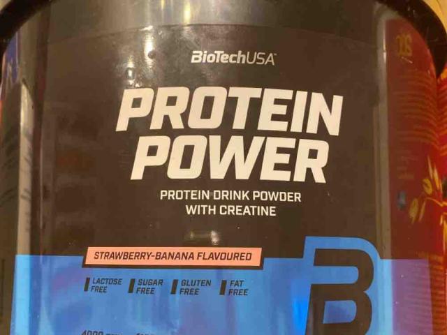 Protein Power with creatine, Strawberry- Banana flavoured by Nas | Uploaded by: Nastasja