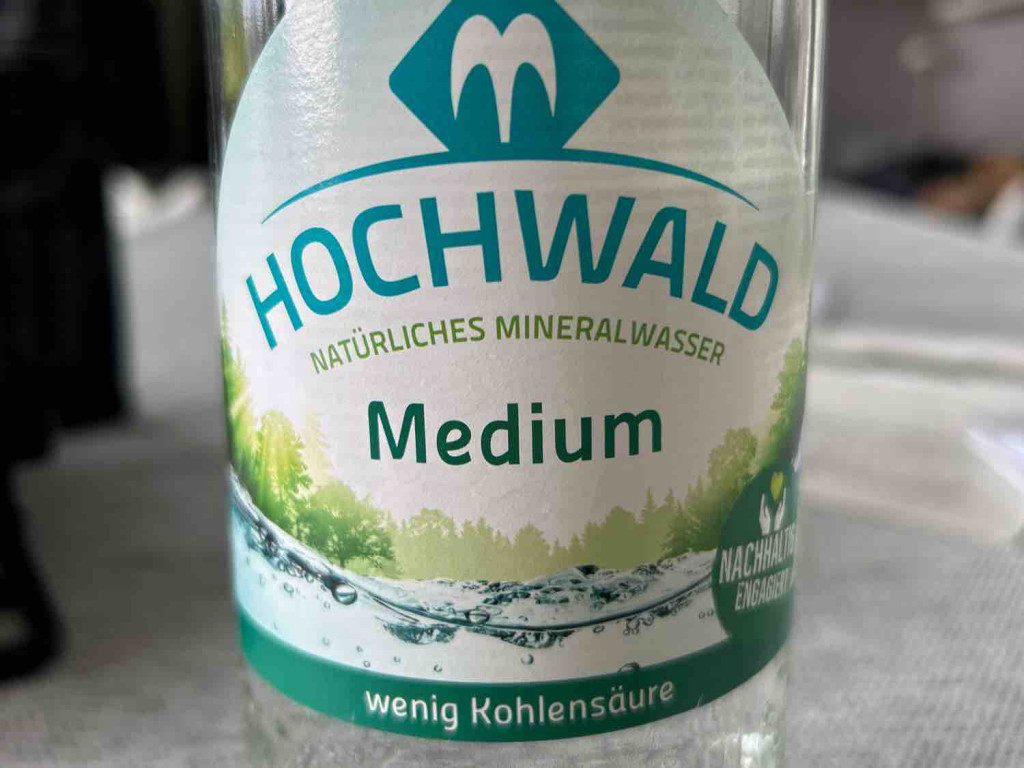 Hochwald Medium Mineralwasser von Drealy | Hochgeladen von: Drealy
