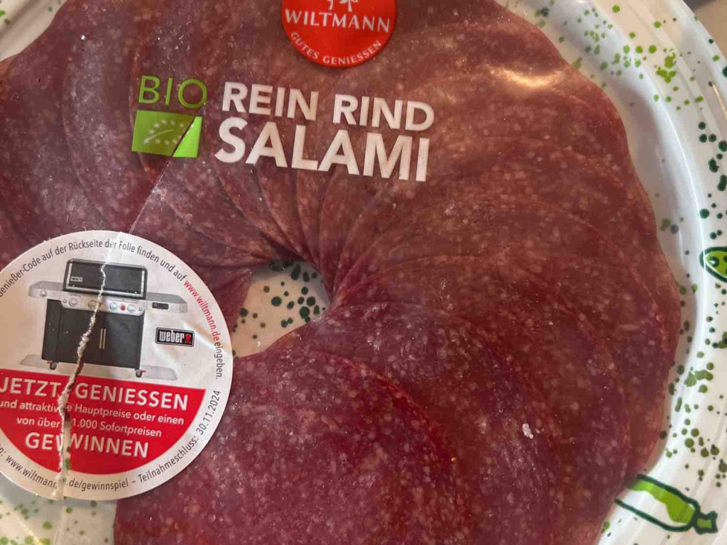 Bio Rein Rind Salami von Mauirolls | Hochgeladen von: Mauirolls