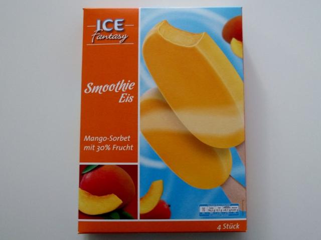 Ice-Fantasy Smoothie-Eis, Mango-Sorbet mit 30% Frucht | Hochgeladen von: Katthi
