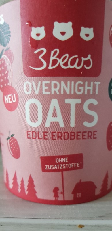 3bears overnight oats edle Erdbeere von Helen76546 | Hochgeladen von: Helen76546