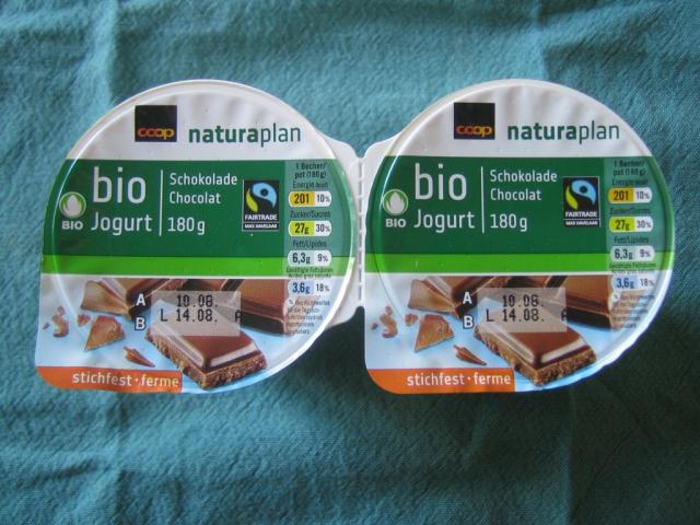 Naturaplan bio Jogurt Schokolade/Chocolat, schoko | Hochgeladen von: variete
