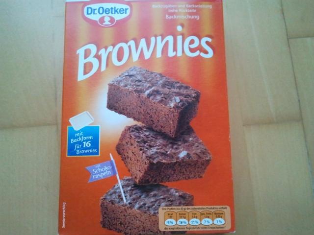 Brownies Dr. Oetker Backmischung, Schokolade | Hochgeladen von: huhn2