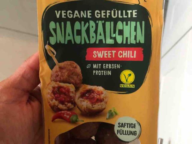 vegane gefüllte Snackbällchen sweet chili by jackedMo | Uploaded by: jackedMo