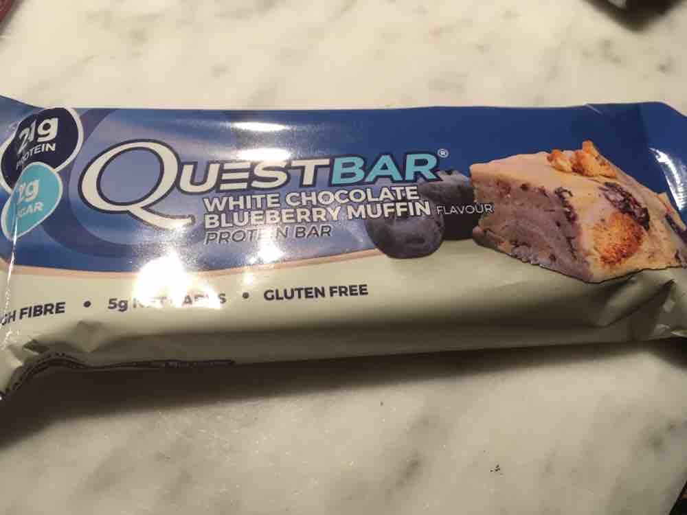 QuestBar , white chocolate blueberry muffin von paulepan | Hochgeladen von: paulepan