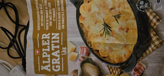 Älpler Gratin, Kartoffelgratin mit Speck und Käse von Treggles | Hochgeladen von: Treggles