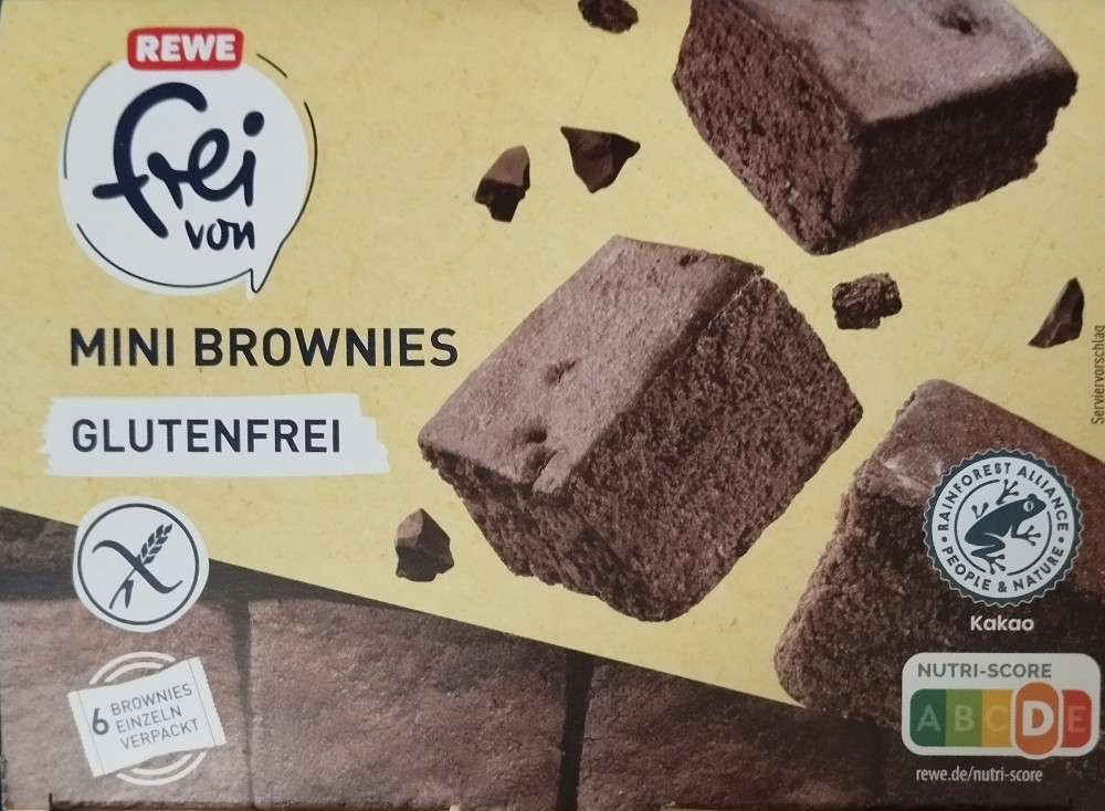 Mini Brownies, glutenfrei von eriven | Hochgeladen von: eriven