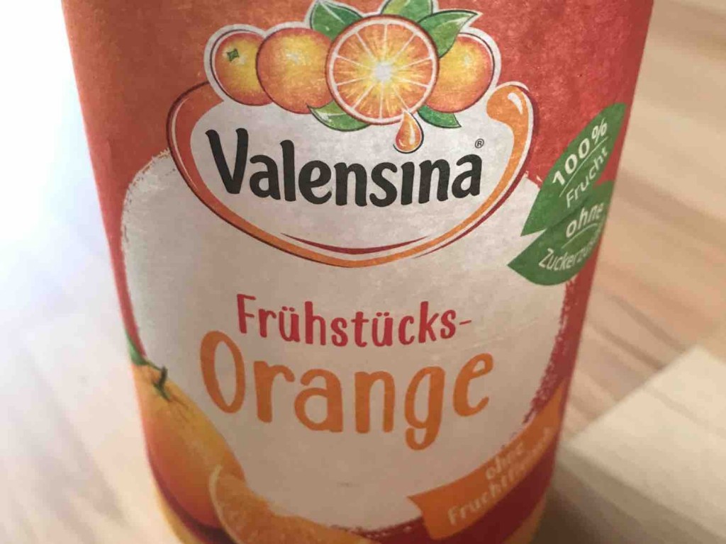- Orange Frühstücks-Orange, Calories juice Valensina, - Fddb Fruit