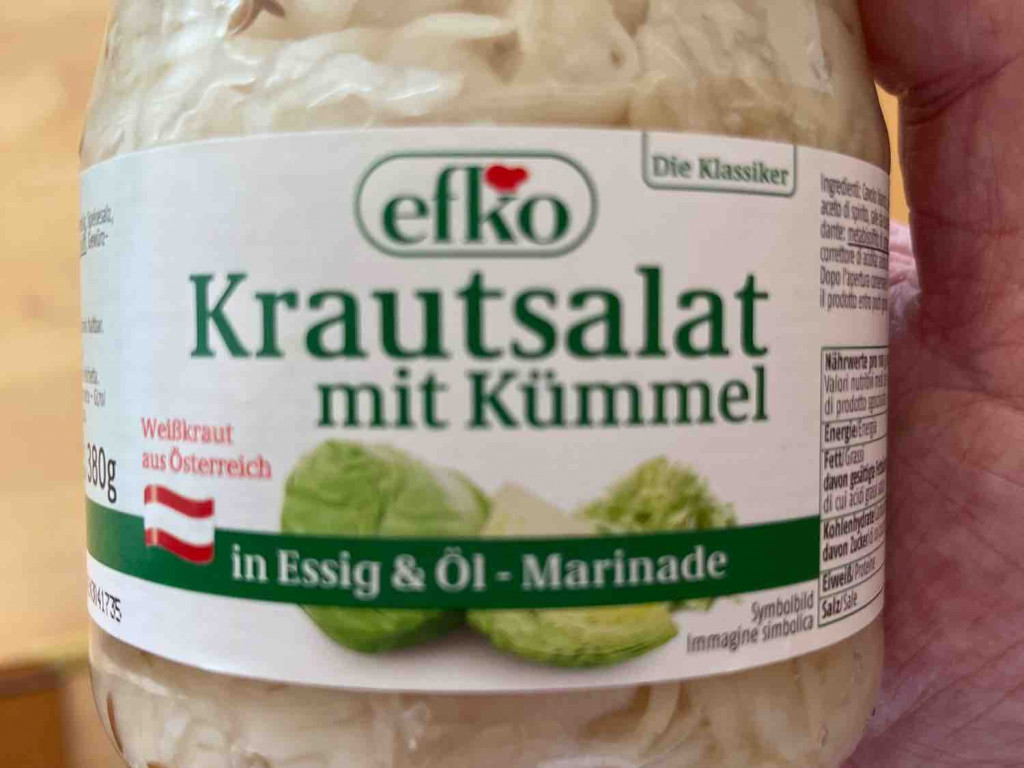 Krautsalat, mit Kümmel und Marinade von Hinterberger | Hochgeladen von: Hinterberger