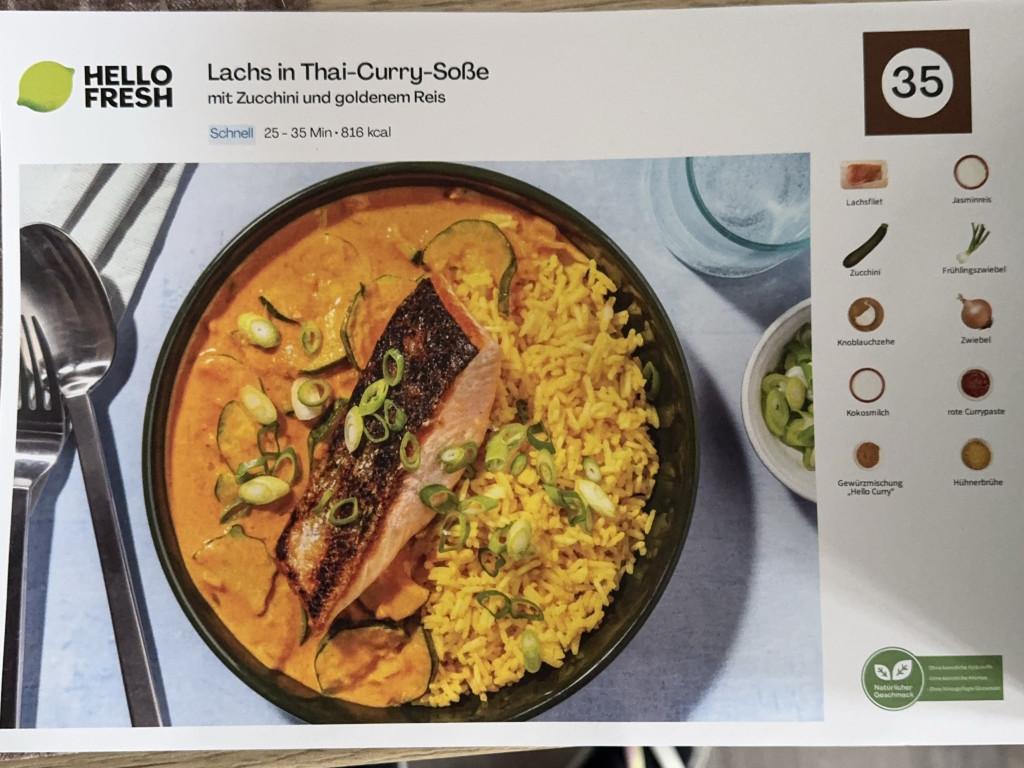 Lachs in Thai-Curry-Soße, Hallo Fresh von Tini90 | Hochgeladen von: Tini90 Lachs in Thai-Curry-Soße, Hallo Fresh von Tini90 | Hochgeladen von: Tini90