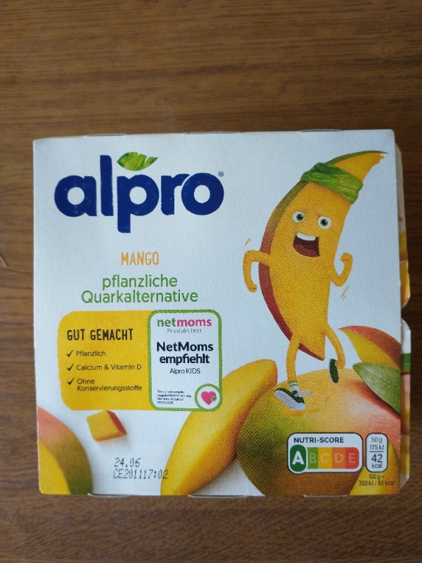 alpro Mango pflanzliche Quarkalternative, Calcium und Vitamin D  | Hochgeladen von: Krii15