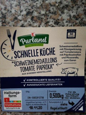 schnelle küche "Schweinemedaillons Tomate Paprika" von | Hochgeladen von: Schubs2020