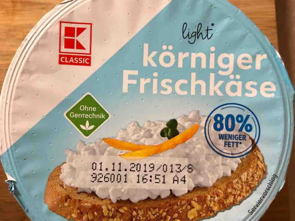 K-Classic, körniger Frischkäse, light Kalorien - Frischkäse - Fddb