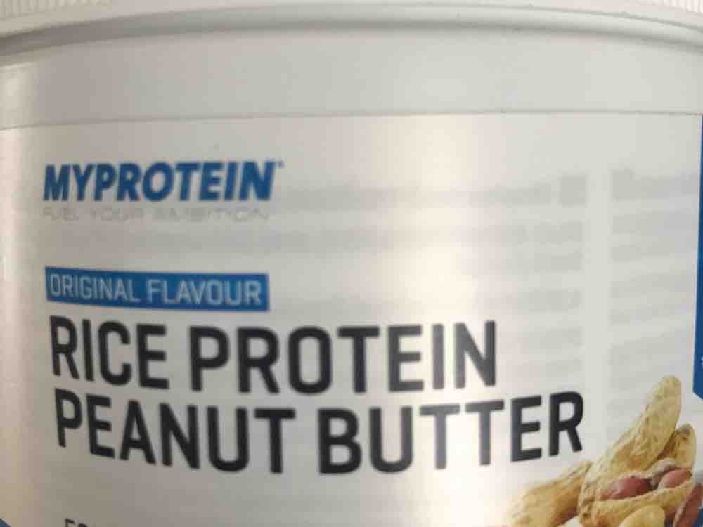 Rice Protein Peanut Butter, Original Flavour von larmbrust921 | Hochgeladen von: larmbrust921