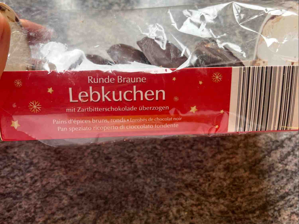 Runde braune Lebkuchen, mit Zartbitterschokolade überzogen von s | Hochgeladen von: sissywit