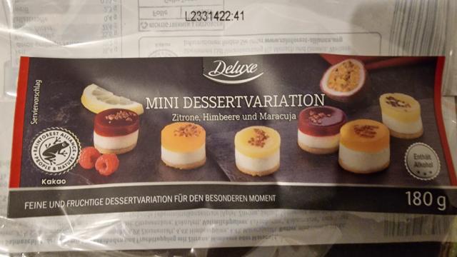 Mini Dessertvariation, Zitrone Himbeere Maracuja von Maegwin | Hochgeladen von: Maegwin