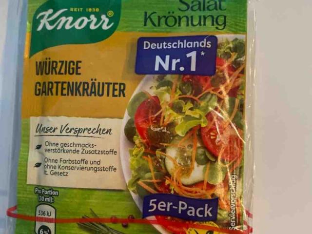 knorr würzige Salatkräuter von Giuseppinacau | Hochgeladen von: Giuseppinacau