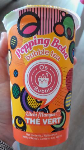 Popping Boba Bubble Tea, Litschi Mango Grüner Tee von diravo | Hochgeladen von: diravo