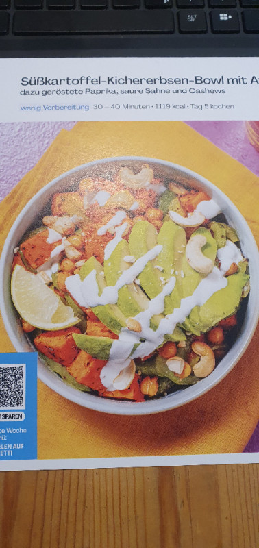 hellofresh 29 - süßkartoffel Kichererbsen bowl mit avocado von p | Hochgeladen von: platte79