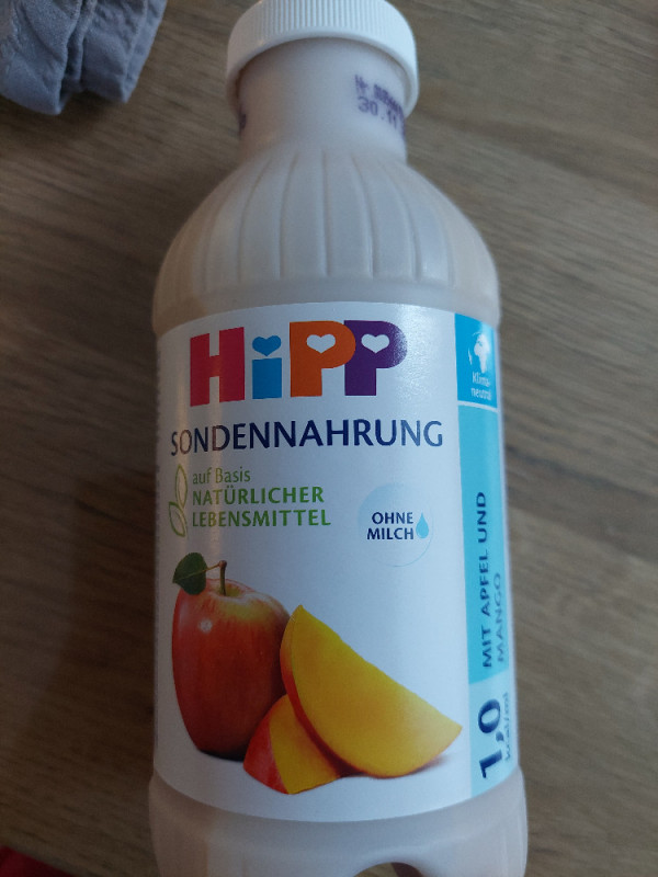 Hipp Sondennahrung, mit Apfel und Mango von Finnifee | Hochgeladen von: Finnifee