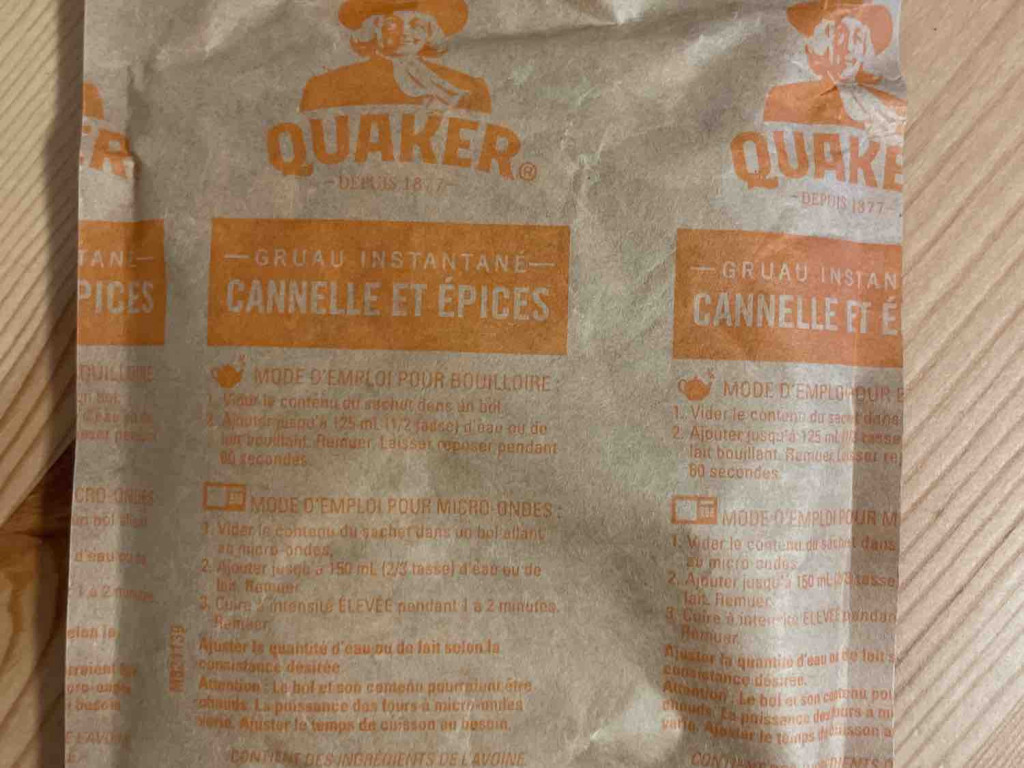 Quaker Instant Oatmeal, Cinnamon & Spice von dora123 | Hochgeladen von: dora123