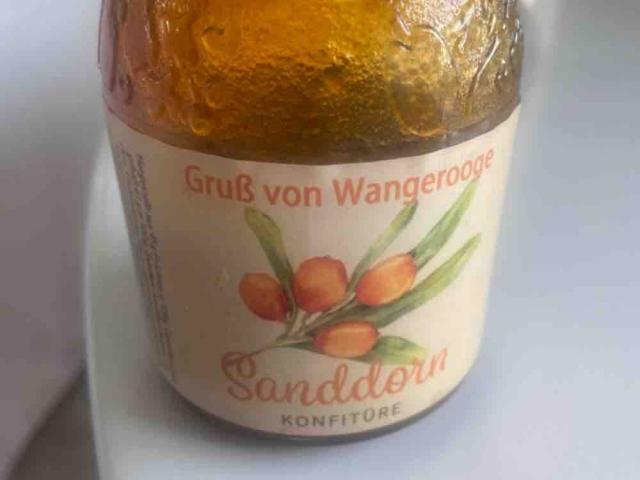 Sanddorn Konfitüre, Gruß von Wangerooge von diegei | Hochgeladen von: diegei