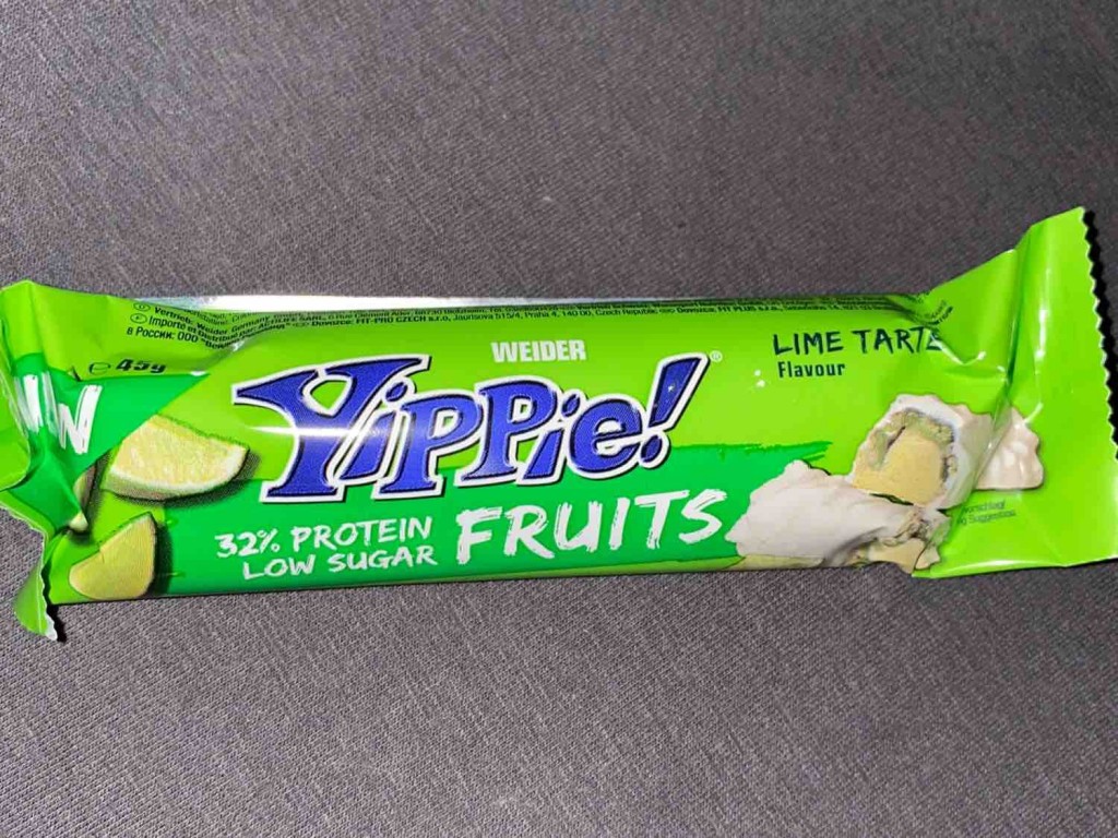 Yippie! Protein Riegel Lime Tarte von tymgr | Hochgeladen von: tymgr