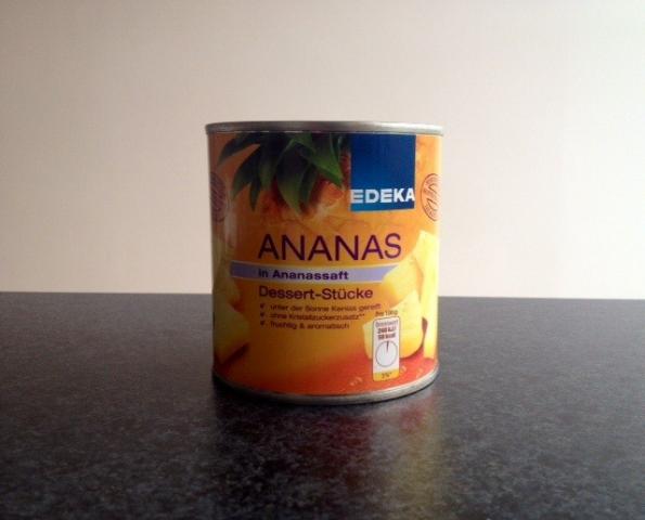 Ananas Dessert-Stücke, in Ananassaft | Hochgeladen von: xmellixx