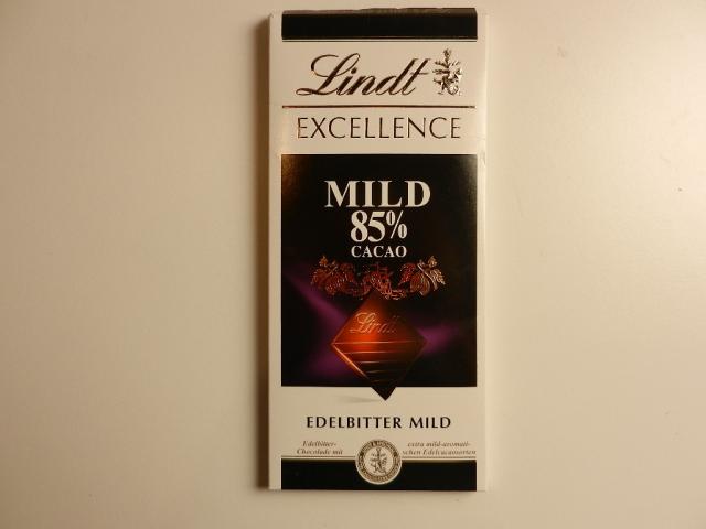 Lindt Excellence, Mild 85% Cacao | Hochgeladen von: maeuseturm