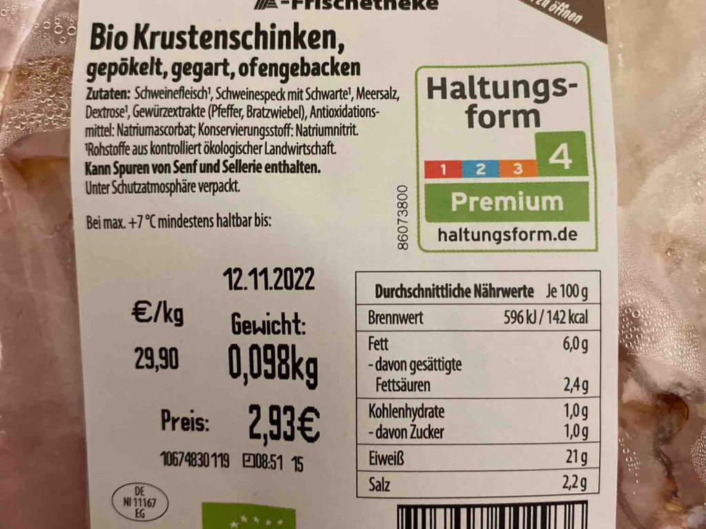 Bio Krustenschinken von detmdr | Hochgeladen von: detmdr