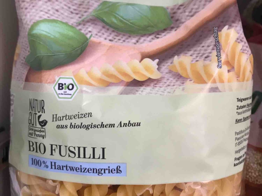 Bio Fusilli, 100% Hartweizengries by mobilemicha | Hochgeladen von: mobilemicha