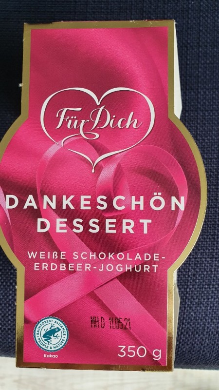 Dankeschön Dessert, Weiße Schokolade Erdbeer-Joghurt von Michael | Hochgeladen von: Michael175