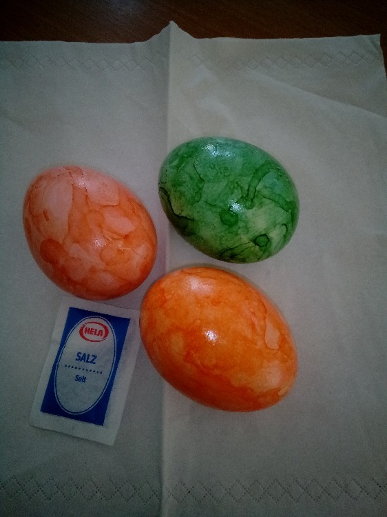 gekochte gefärbte Eier von Kaubacke | Hochgeladen von: Kaubacke