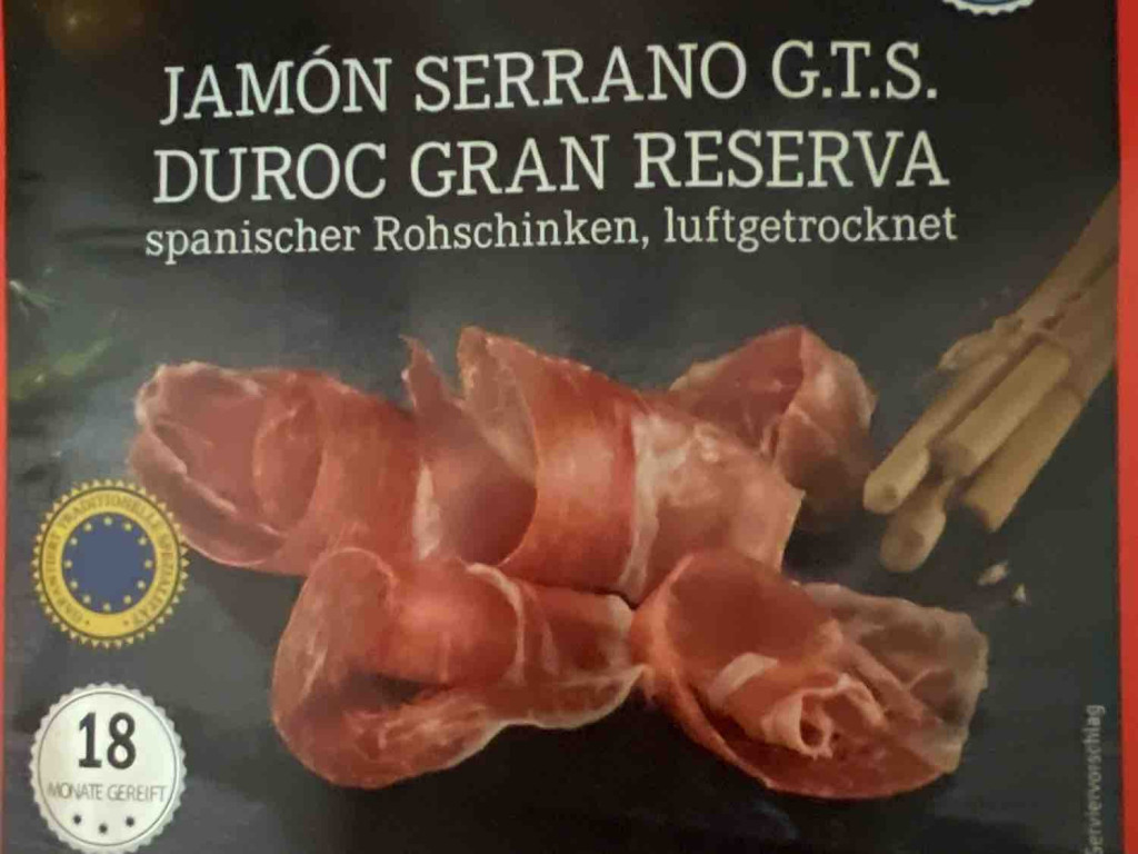 Jamon Serrano G.T.S Duroc Gran Reserva, spanischer Rohschinken,  | Hochgeladen von: mash71