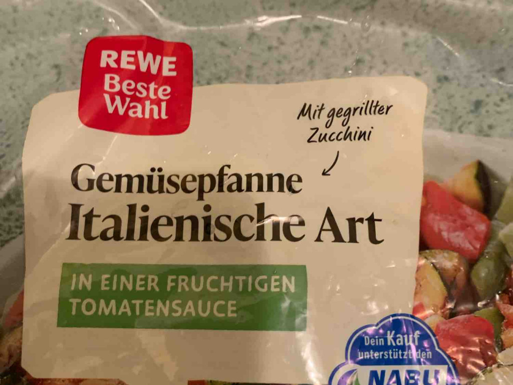 Gemüsepfanne italienische Art, in einer fruchtigen Tomatensauce  | Hochgeladen von: Maeuseline