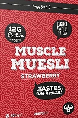 Muscle Muesli Erdbeere | Hochgeladen von: Hipthrustgirl