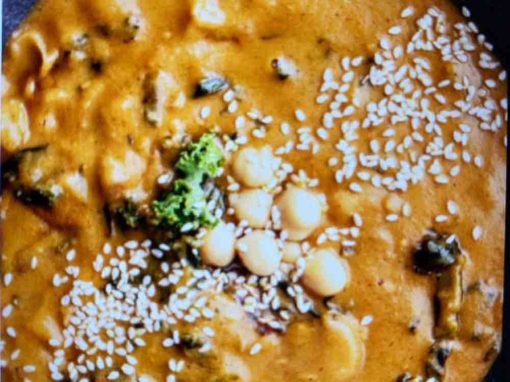 Erdnusssuppe, Süßkartoffel und Spinat/Grünkohl von auroranuklear | Hochgeladen von: auroranuklearis