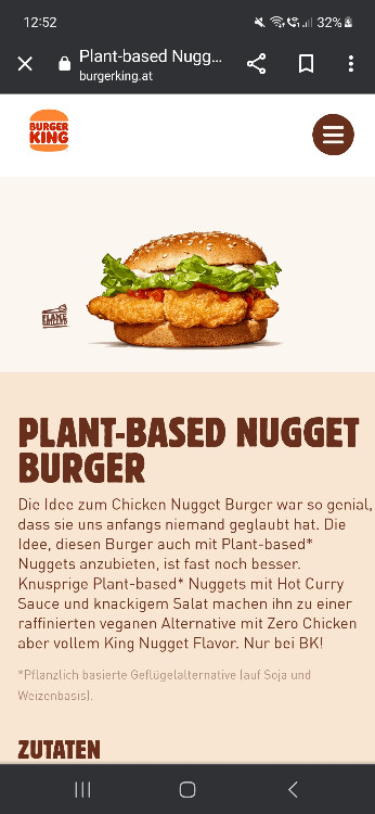 Plant based, Nugget Burger von LauraS2205 | Hochgeladen von: LauraS2205