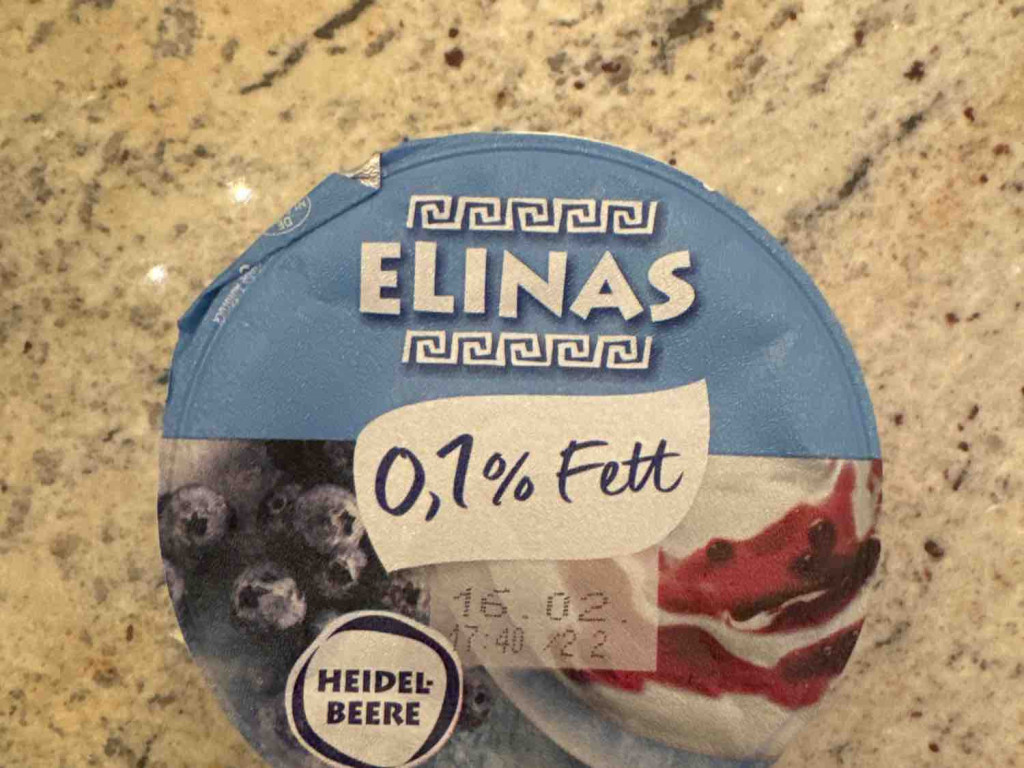 Elinas Joghurt (Heidelbeer, 0,1% Fett) von arminvb | Hochgeladen von: arminvb