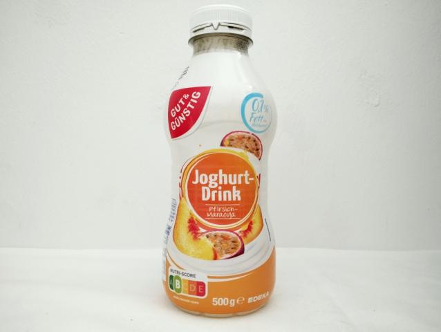 Joghurt-Drink, Pfirsich-Maracuja 0,1% Fett | Hochgeladen von: micha66/Akens-Flaschenking