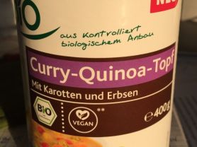 Curry-Quinoa-Topf mit Karotten und Erbsen | Hochgeladen von: Tocil