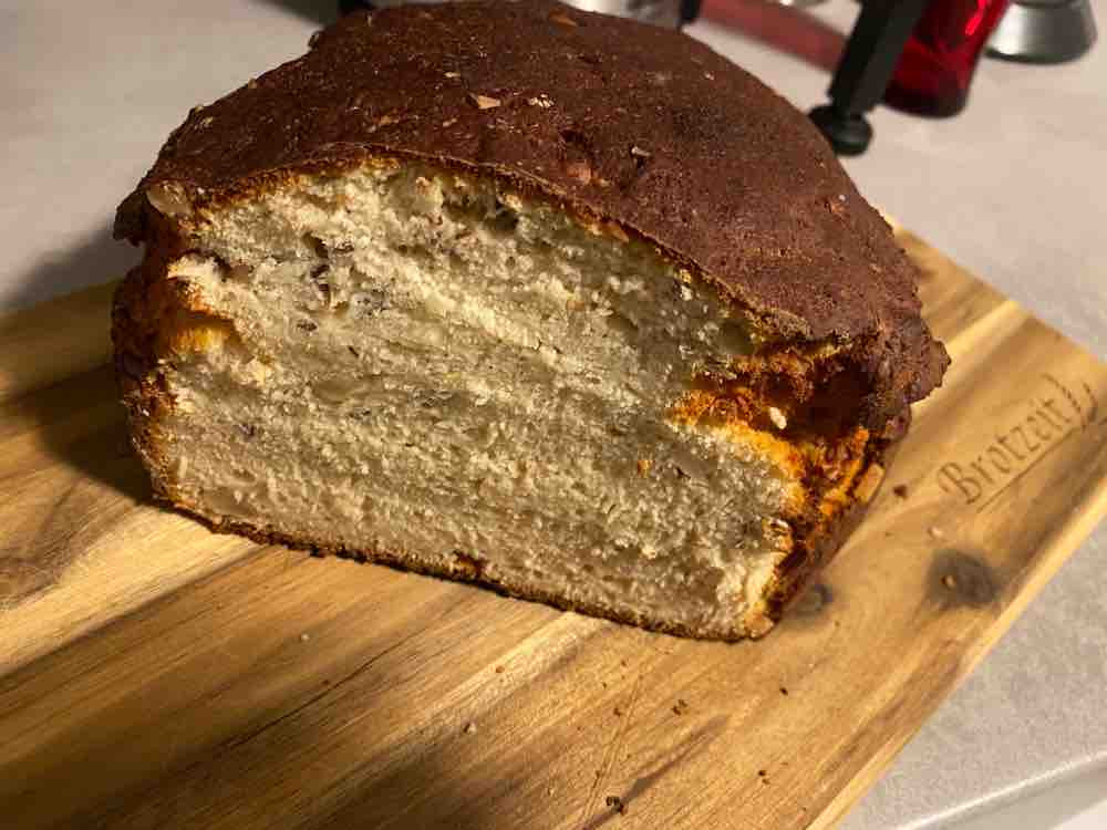 Brot mit Joghurt, mit Proteinpulver von LeaMeyer | Hochgeladen von: LeaMeyer