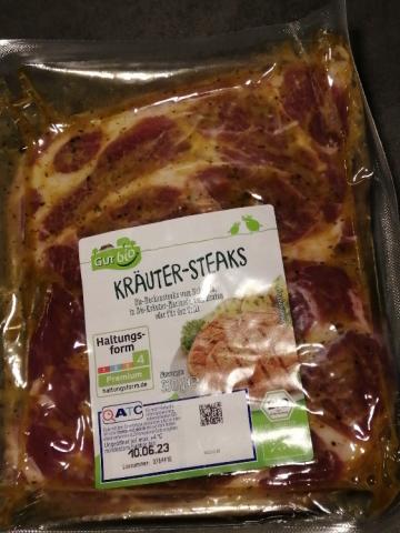 Kräuter-Steaks, Bio-Nackensteaks vom Schwein von Mönchen83 | Hochgeladen von: Mönchen83