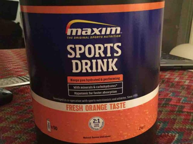 Maxim Sports Drink, fresh orange  taste  von skor68 | Hochgeladen von: skor68