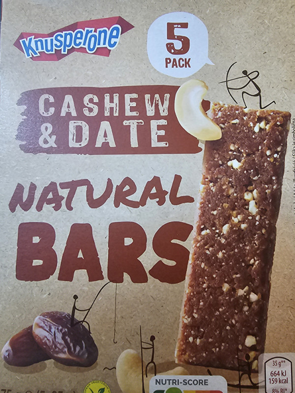 Natural Bars Cashew & Date by 4DieKids | Hochgeladen von: 4DieKids