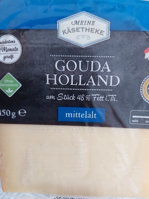 Gouda Holland, am Stück 48% Fett i.Tr. mittelalt von nna113 | Hochgeladen von: nna113
