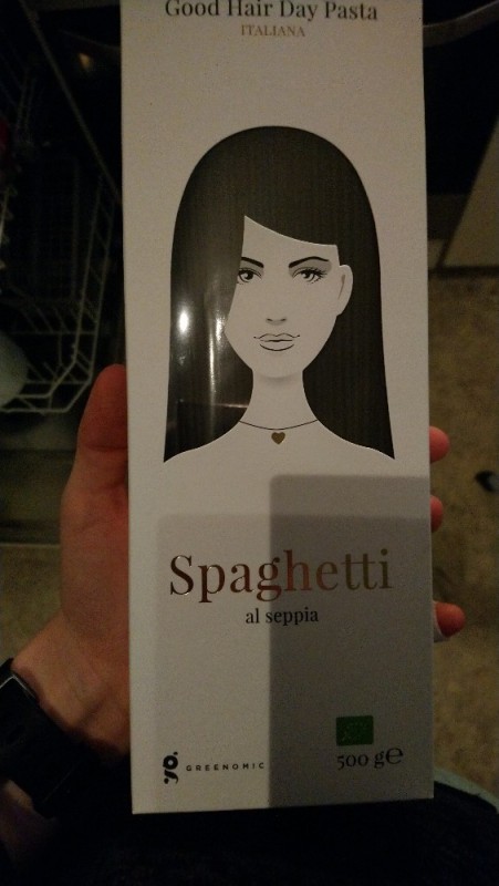 Spaghetti al seppia, Schwarze Pasta von Dey | Hochgeladen von: Dey