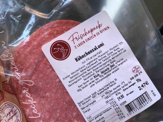 Hähnchensalami, mit Pflanzenfett von Monik91 | Hochgeladen von: Monik91