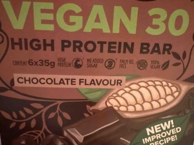 Vegan 30 High Protein Bar, Chocolate Flavour von samoa | Hochgeladen von: samoa